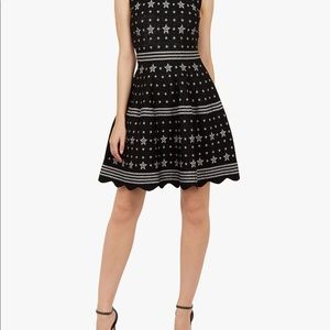 Ted Baker Star Jaquard dress